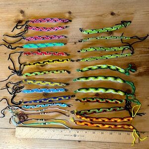 Friendship bracelets Lot of 26